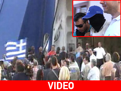 Ένταση κατά την άφιξη του Πακιστανού στον Πειραιά