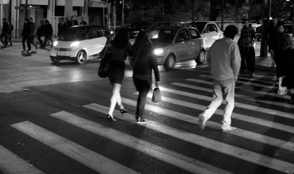 Bόλτα στο πολύβουο κέντρο της πόλης