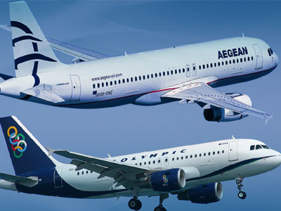 Aegean – OA: 500.000 εισιτήρια από 24 ευρώ