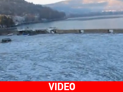 Η παγωμένη λίμνη…