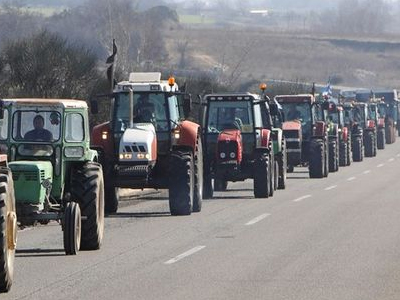 Ποδαρικό… στις αγροτικές κινητοποιήσεις