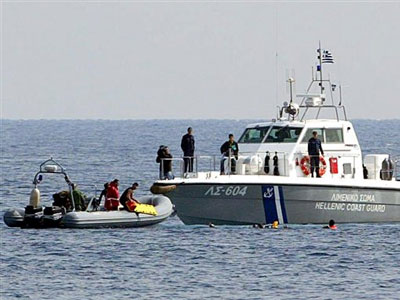 Διάσωση μεταναστών κοντά στο Φαρμακονήσι
