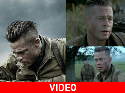 Ο στρατιώτης Brad Pitt τα βάζει με τους Ναζί!