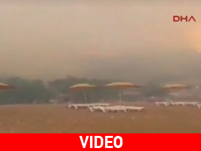 Τουρκία: Φωτιά περικυκλώνει ξενοδοχεία στην Αττάλεια