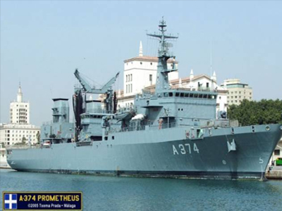 Στην Κεφαλονιά δύο πλοία του Ναυτικού