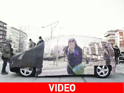 Το αόρατο αυτοκίνητο!