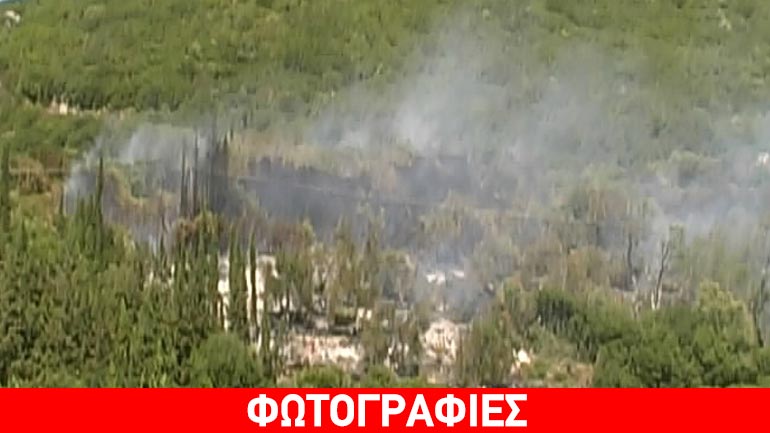 Εμπρησμός πίσω από τη φωτιά στην Κέρκυρα