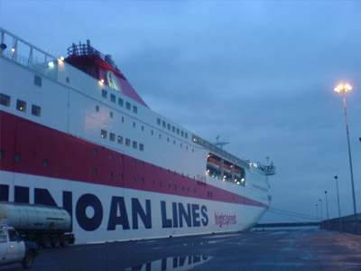 Δεν προσέδεσε λόγω κακοκαιρίας