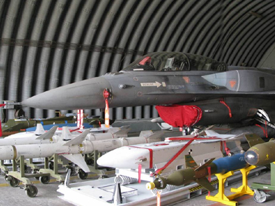 Ζημιές υπέστη F-16 κατά τη διάρκεια άσκησης