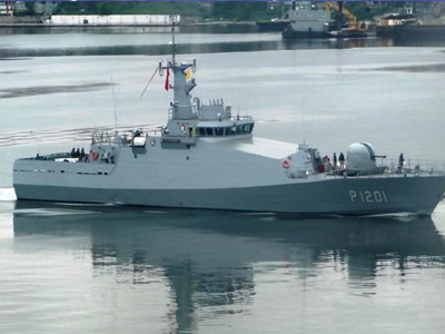 Τουρκική κορβέτα έκοβε βόλτες στις Οινούσσες