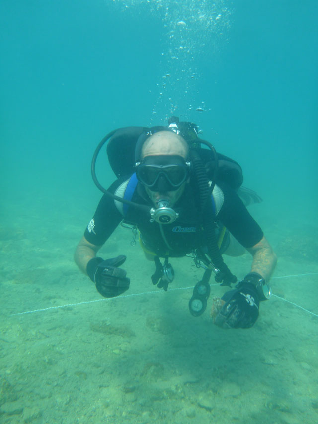 Επιφανειακή έρευνα στον βυθισμένο οικισμό