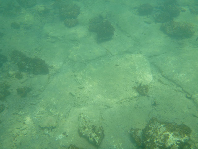 Τμήμα πλακόστρωτου από τον οικισμό