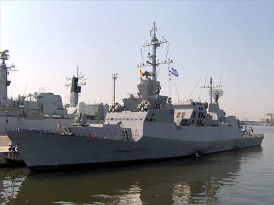 Ισραηλινά πλοία στο Ναύσταθμο Σαλαμίνας