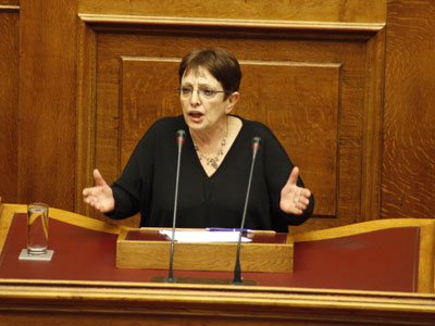 Παπαρήγα: Το πρόγραμμα του ΣΥΡΙΖΑ είναι σαν την άχνη στον κουραμπιέ