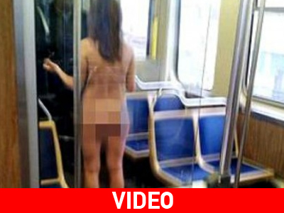 Κυκλοφορούσε ολόγυμνη στο Μετρό