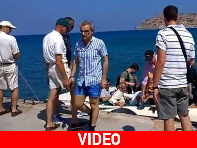 Ο Σαουδάραβας κροίσος κάνει πεζοπορία με θέα τη Σπιναλόγκα