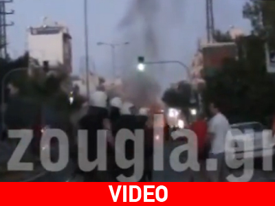 Κερατσίνι: Επεισόδια με την αστυνομία σε ρόλο παρατηρητή