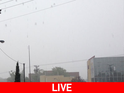 Ισχυρή μπόρα στα Β. Προάστια