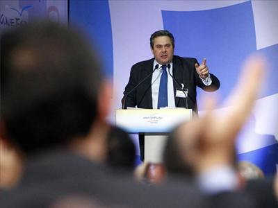 Καμμένος: Οι Ανεξάρτητοι Έλληνες θα είναι το «αγκάθι» στο Ευρωκοινοβούλιο