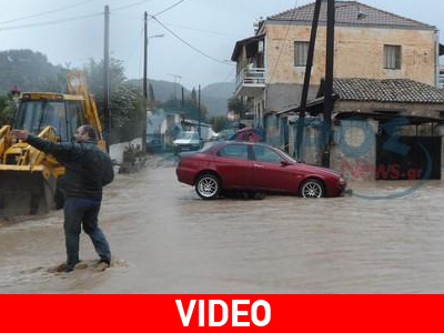 Μεσσηνία: Χείμαρροι παρέσυραν αυτοκίνητα