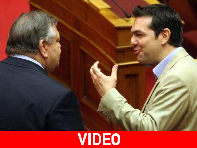 Μονομαχία Βενιζέλου – Τσίπρα στη Βουλή Μονομαχία Βενιζέλου – Τσίπρα στη Βουλή