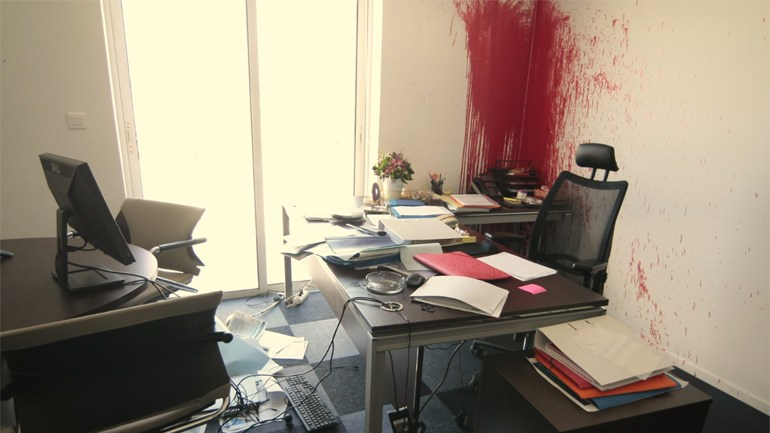 Απετράπη έφοδος του «Ρουβίκωνα» στα γραφεία των ΑΝΕΛ