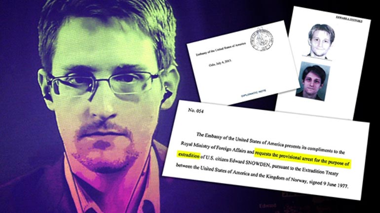 To αμερικανικό αίτημα στη Νορβηγία για έκδοση του Σνόουντεν