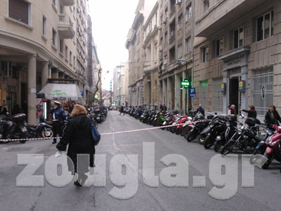 Φάρσα το τηλεφώνημα για βόμβα στη Σοφοκλέους