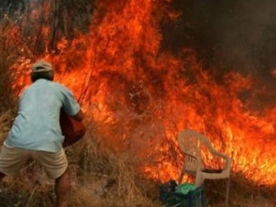 Τρίπολη: Σε εξέλιξη φωτιά στη Χώρα Γορτυνίας