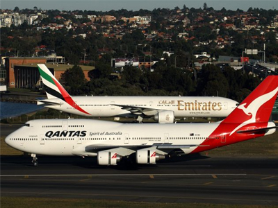 Συνεργασία κορυφής των Qantas – Emirates