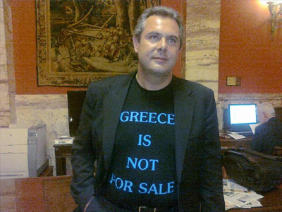 Πήρε το όπλο του ο Καμμένος