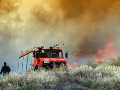 Σε εξέλιξη πυρκαγιά στην Αρκαδία
