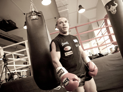 O Zαμπίδης στην «Ολυμπιάδα» του kick boxing