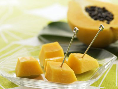 Παπάγια: πολύ ελαφριά