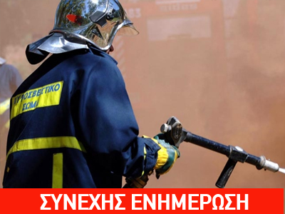 Φωτιά σε βιοτεχνία στο Μοσχάτο