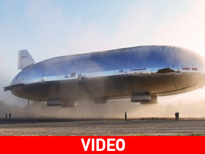 Το μεγαλύτερο αερόπλοιο στους αιθέρες…