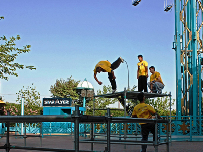 Parkour show μόνο στο Allou…