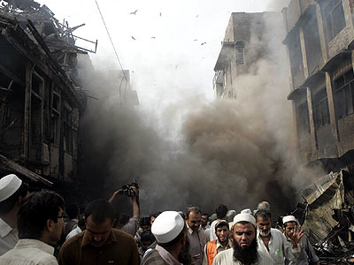 Μακελειό από έκρηξη στην πόλη Χανκούρ