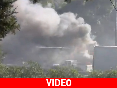 Λεωφορείο έπιασε φωτιά εν κινήσει