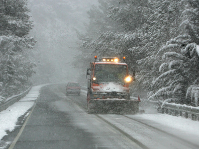 Με αλυσίδες η κυκλοφορία στην ορεινή Κορινθία