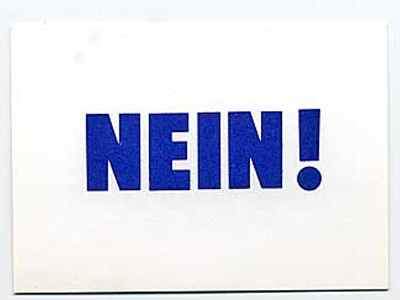 Nein στον Τσοβόλα από το Spiegel