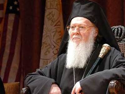 Μοναχούς της Μονής Βατοπεδίου δέχθηκε ο Βαρθολομαίος