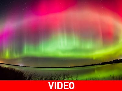 Εκπληκτικό βίντεο από το Βόρειος Σέλας