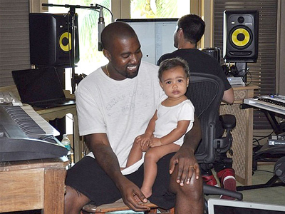 «Ξηλώθηκε» για την κόρη του ο Κάνιε Γουέστ