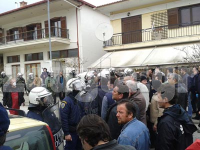 ΚΚΕ: «Όργιο αυταρχισμού της κυβέρνησης στους κατοίκους της Ιερισσού»