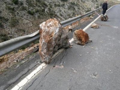 Αποκαταστάθηκε η κυκλοφορία στην παλαιά Ε.Ο. Αθηνών – Κορίνθου