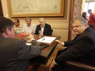 Συνάντηση Βενιζέλου με την ΚΕΔΕ