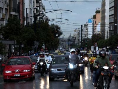 Αυξημένη κίνηση λόγω της απεργίας των ΜΜΜ