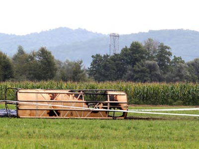 Τέσσερις νεκροί στη Σλοβενία από φωτιά σε αερόστατο