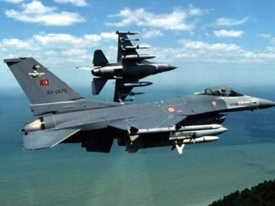 Τουρκικά μαχητικά πάνω από το Αγαθονήσι